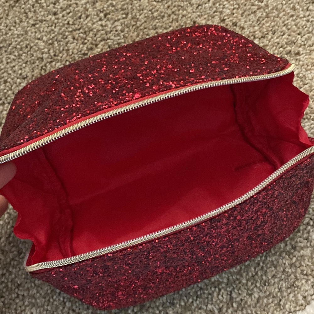Red sequence hand bag - Picture 4 of 4